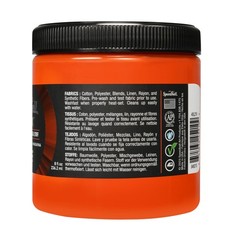 8 Ounce Mandarin Liquid Ink Advanced Water Based Ink for Fabric Printing