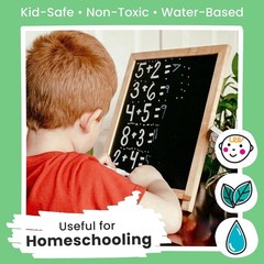 Chalkola White Chalk Pens – White Dry Erase Liquid Chalk Pens for Chalkboard