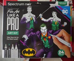 SPECTRUM NOIR – Fan Art Like a Pro Art Kit – JOKER