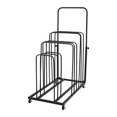 Art Canvas Storage Rack with Wheels Rolling Art Canvas Organizer for Art Studio