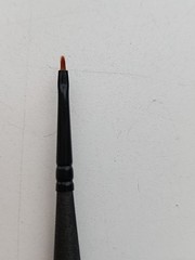 Royal Brush Mfg #42005 Mini Majestic Synthetic Hog Hair SHADER -Size 20/0 – New