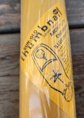 Sun-Glo Thumbnail 6 LB. Canary soft tone sketch paper 12″ x 50 yrds. Roll