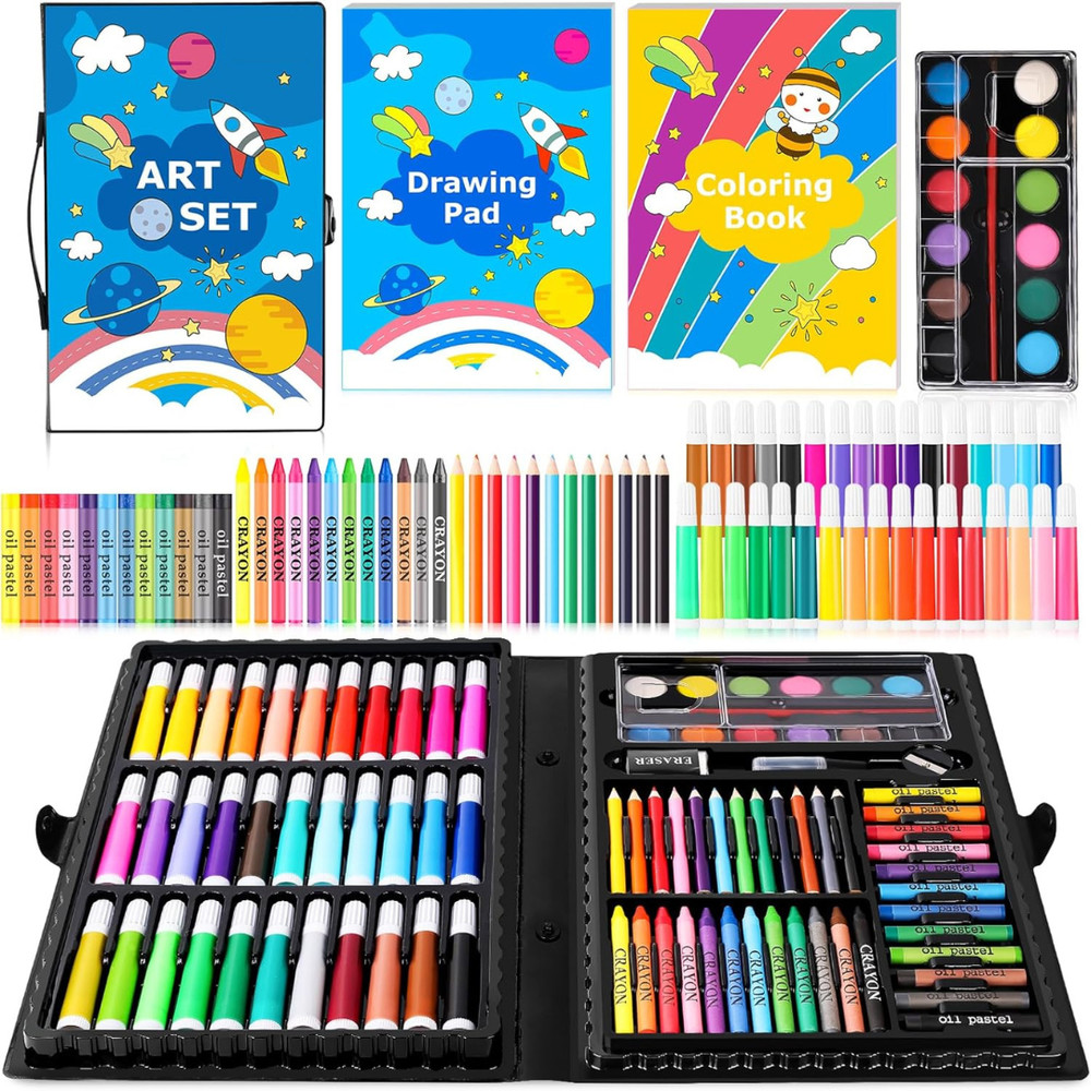 149-Pack Drawing Kit Painting Art Set Art Kits Gifts Box-Art and Crafts for Kids
