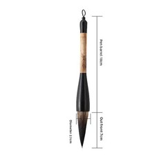 18cm Exquisitely Chinese Calligraphy Brush Writing Brush Handmade Tools