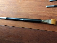Lot of 24 long handle kolinski Old Holland brushes