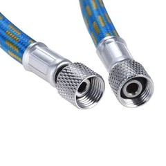 Nylon Braided Airbrush Air Hose 6FT with Standard Compressor Adapter Fitting NEW
