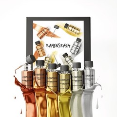 KAMENSKAYA Liquid Leaf Paint – Gilding Paint Set – Rich English Gold, Silver