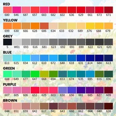 CHARSOCO Grey Tones Acrylic Paint Pens, 12 Colors Markers Set with Soft Brush…
