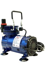 Paasche D500SR 1/5 HP Oilless Compressor with Regulator and Moisture Trap – Blue