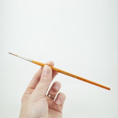 Andrew Mack Alan Johnson Mini Detailer Pinstriping Brush Size #1, #2 OR Set of 2