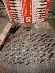 Pen & Nib Lot+Drafting++Drawing+Speedball+Hunt+K&E+Castell+rOtring+Koh-I-Noor