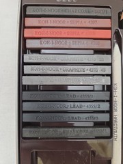 KOH-I-NOOR Hardtmuth Gioconda Art-Set 8899 Drawing/Sketching/Toning Set ~ Used