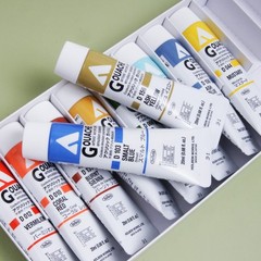 Holbein Acrylic Gouache Rebecca Green’s 12 Color Set Collection