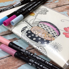 Zig Art & Graphic Twin Colouring Pen