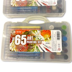 Sunny Art Painting Color Set for Toddlers Children, 130 Pcs