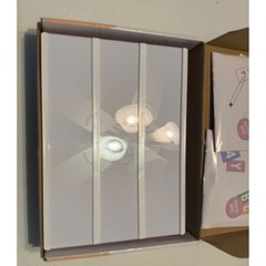 NEW! BONNYCO Pink Light Box 1220 Letters Symbols Emojis Funniest Lightbox