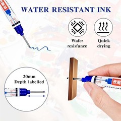 4 Pack Waterproof Oil-Based Paint Marker Pens – Quick Dry Medium Tip Colors