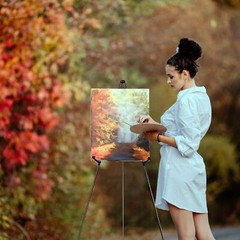2 Pack Alloy Easel Tripod Drawing Stand for Wedding Poster Art Drawing A Frame