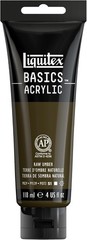 4oz BASICS Satin Finish Acrylic Paint in Raw Umber – Fade Resistant Quality