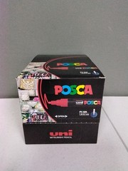 uni-ball POSCA PC-5M Water-Based Paint Markers 1.8-2.5mm (Box of 10 Packs of 8)