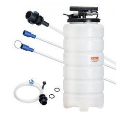Fluid Extractor, 4 Gallons (15 Liters), Pneumatic/Manual Oil Changer Vacuum …