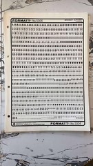Formatt Dry Transfer Type Sheets Vintage Art Supply (Lettraset) Acetate NOS