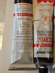 Lot 15 Artist Paint Tubes Acrylic Colors LIQUITEX & ULTRECHT LINENS USA Made!