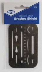 Alvin® Stainless Steel Erasing Shield #3298