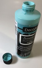 DecoArt Americana Multi-Surface Satin Acrylic Paint 8oz Coastal Waters DA523 Oun