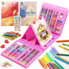 VigorFun Art Supplies, 240-Piece Drawing Art Kit, Gifts for Kids Girls Boys