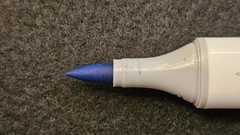 5 NEW SINGLE DUAL-TIPPED COPIC ALCOHOL MARKERS/COLORS: (B16, C6, RV69YG06, R35)