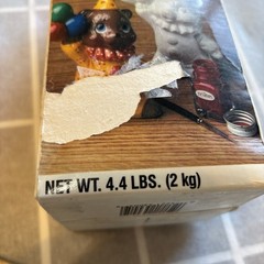 Vintage Bondex Plaster Of Paris Improved Formula For Hobby Molding 4.4lbs (2kg)