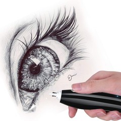 AFMAT Electric Eraser for Artists, Rechargeable Electric Eraser Kit, 140 Refi…