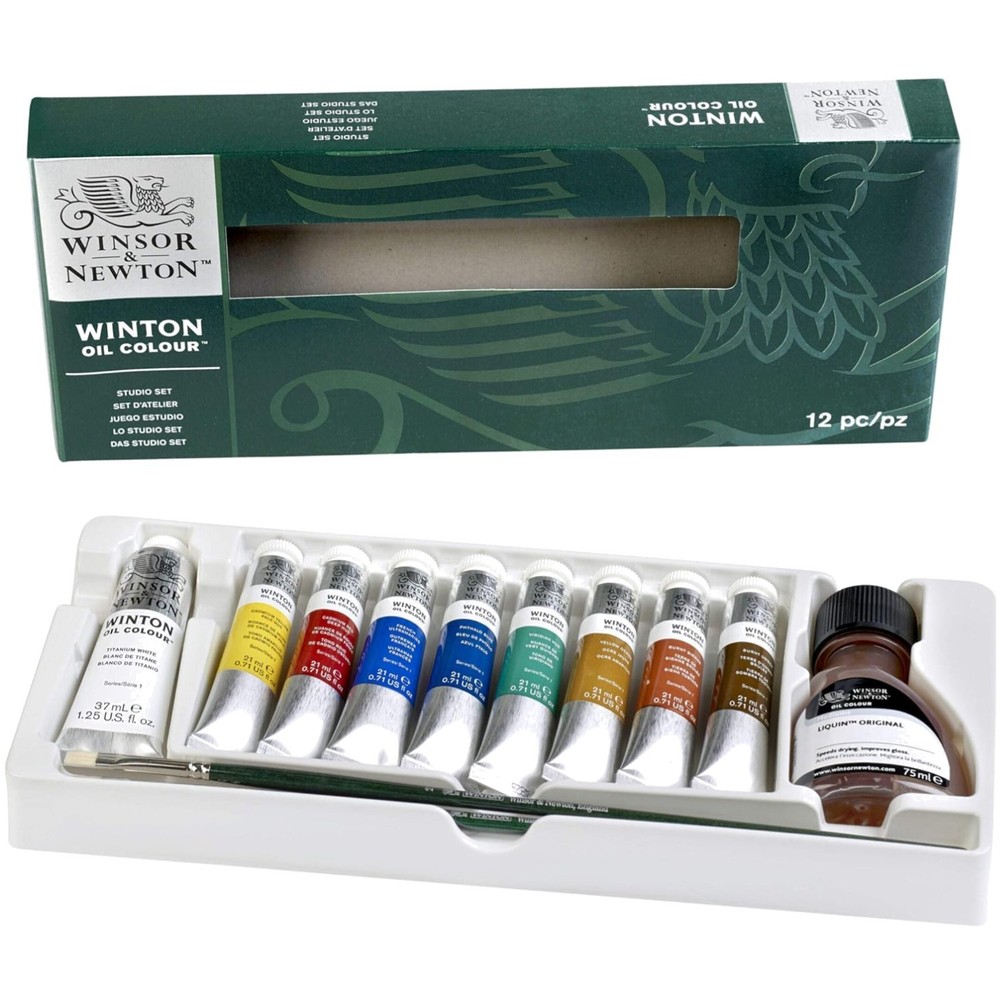 Beginner Artist Oil Paint Set – Winton Studio Collection