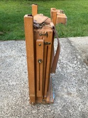 VINTAGE – JULLIAN HALF BOX – FIELD / TRAVEL EASEL – FRANCE