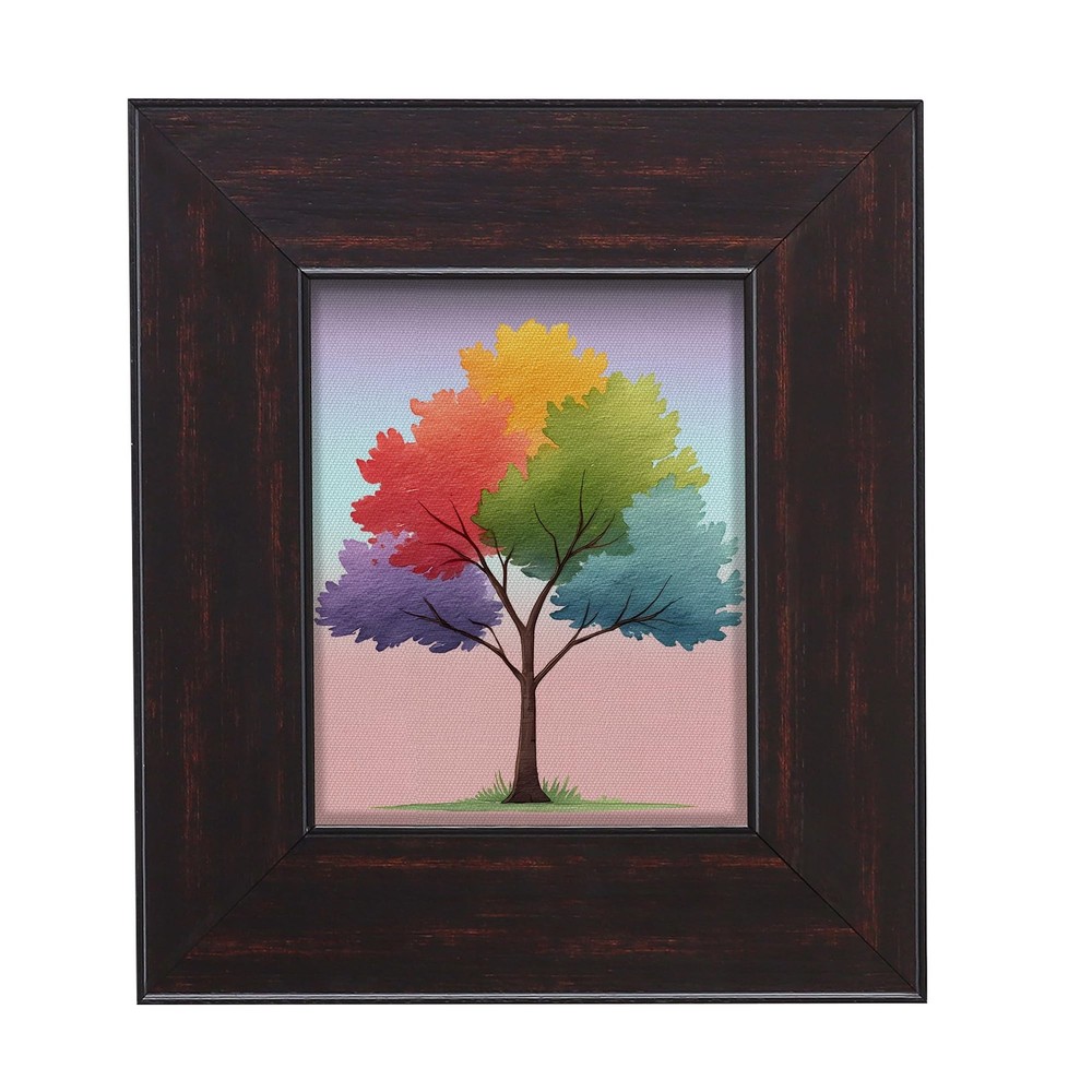 DIY Wood Plein Air Frame for Canvas 12×16, 3.1″ Wide Antique Canvas Floater F…