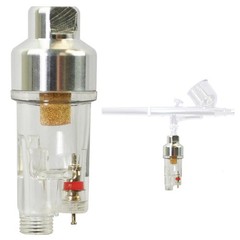 AIRBRUSH MINI AIR FILTER Moisture Water Trap 1/8″ Fittings Hose Paint Spray Gun