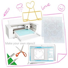 BANLTRE 10 Sheets 10 mil Mylar Sheet 12 x 12 inch 10 mil, milky translucent