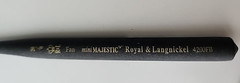 Royal Brush -#4200FB Mini Majestic Synthetic Hog Hair FAN -Size 20/0 – New