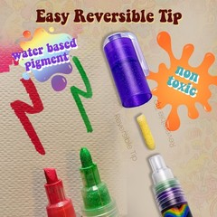 Trippydraws 30 Premium Acrylic Paint Markers for Adults, Teens & Kids, Vibrant
