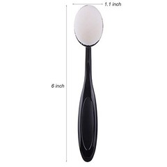 Craft Ink Blending Brush Set 5 pcs Same Size Color Blending Paper 5 PCS Black