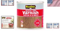 Rustin’s Quick Dry Varnish Gloss 250ml