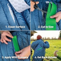Peel-and-Stick Weatherproof Fabric & Vinyl Repair Tape