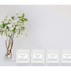 24 Pack Tabletop Easel Frames Place Cards Photos Vertical Horizontal Display New