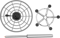 360° Adjustable Spray Paint Rack for Cars & Doors, 23.6-31.5In