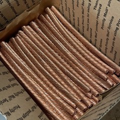 Copper Bare Bright 25 pounds 99.9% Purity Very Clean Shiny, Good for melt/craft