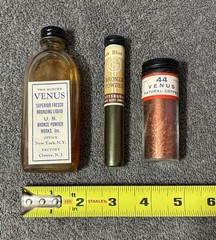 Vintage Bronze Powder Lot Venus Fresco Bronzing Liquid PPG Copper Blue Pigment