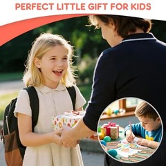 Jumbo Colored Pencils for Kids, Triangle Thick Coloring 12 Wooden Look