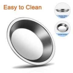 50 PCS Stainless Steel Painting Color Palette, 2.1 in Painting Trays Make-Up …