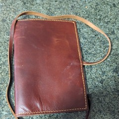 Leather Pencil Roll Pen Case Pouch Carrier Artist Brush Tool Holder Organizer